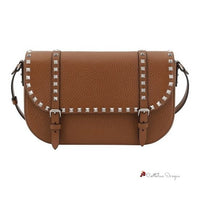 Rockstud Messenger Shoulder Bag