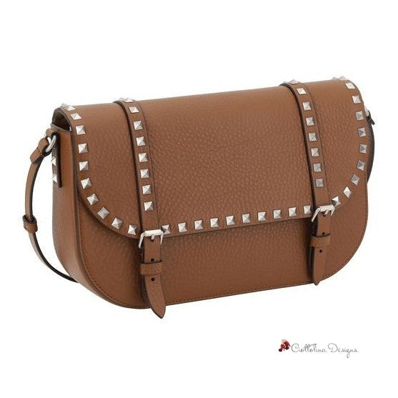 Rockstud Messenger Shoulder Bag