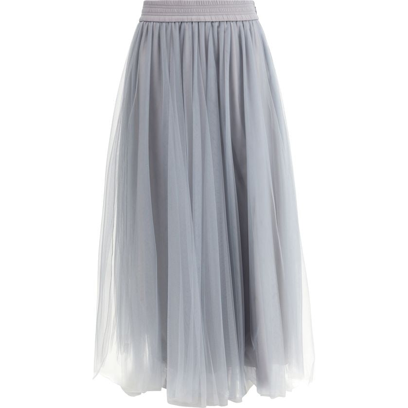 tulle Midi Skirt