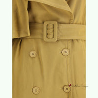 Double-breasted Short Trench Coat