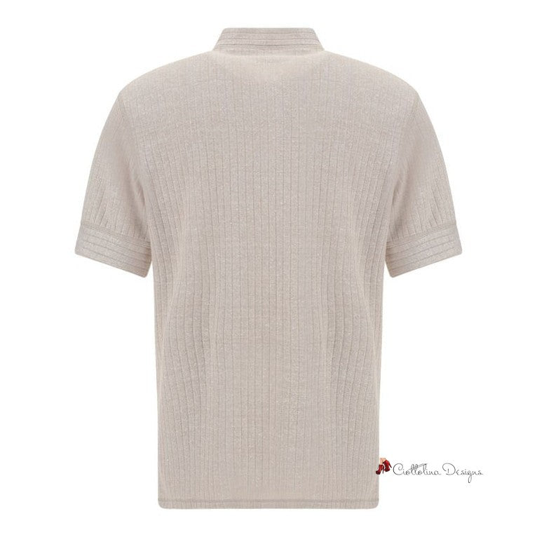 Linen Polo Shirt