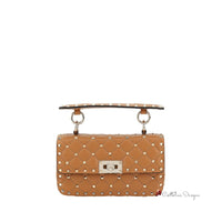 Rockstud Spike small leather Handbag