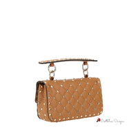 Rockstud Spike small leather Handbag