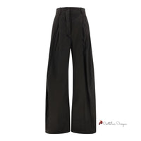 Cotton Wide Leg Pants