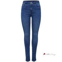 Light Blue Cotton Jeans & Pant