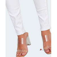 White Cotton Jeans & Pant