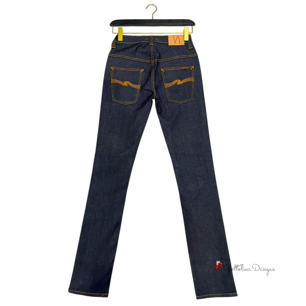 Blue Cotton Jeans & Pant