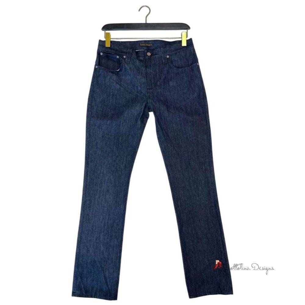 Blue Cotton Jeans & Pant