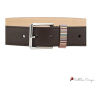 Iconic stripes Belt