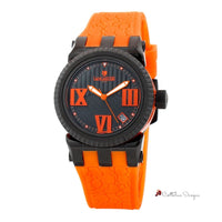 Orange Silicone Watch