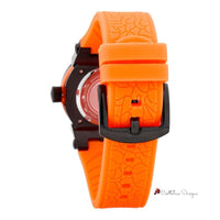 Orange Silicone Watch