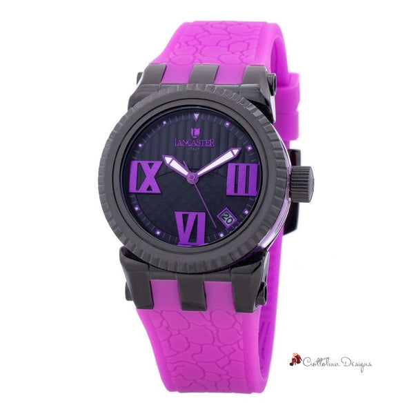 Purple Silicone Watch