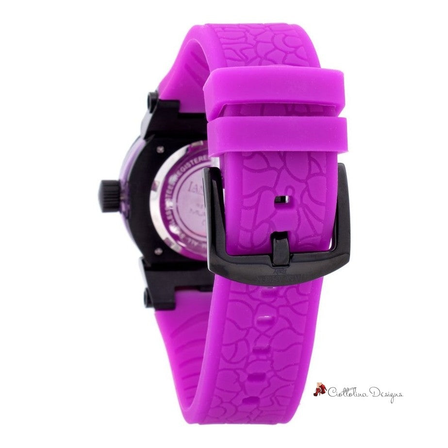 Purple Silicone Watch