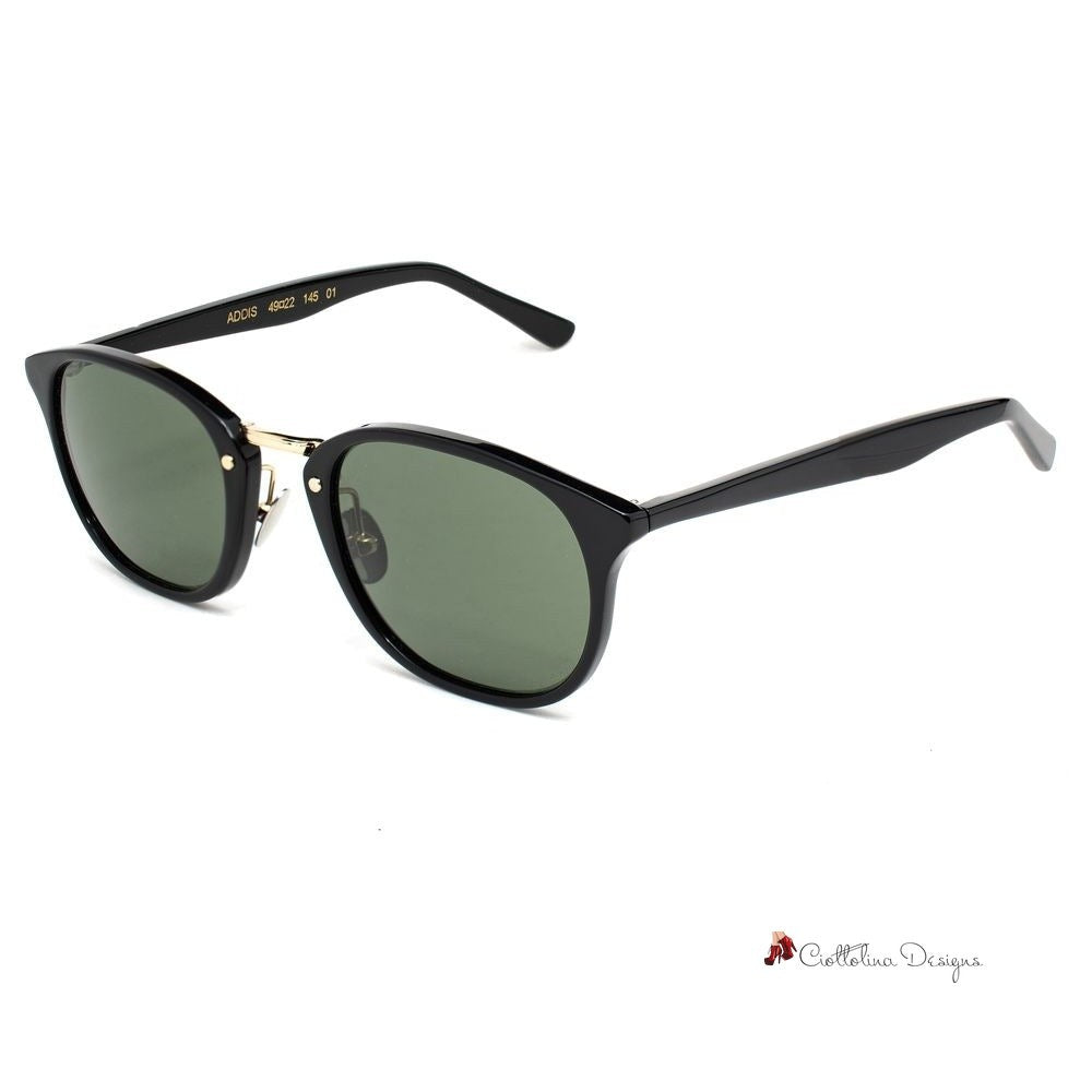 Black Acetate Sunglasses