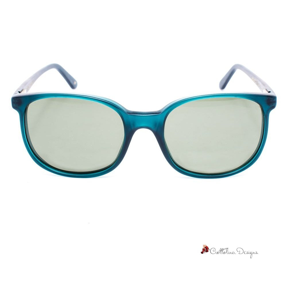 Green Acetate Sunglasses