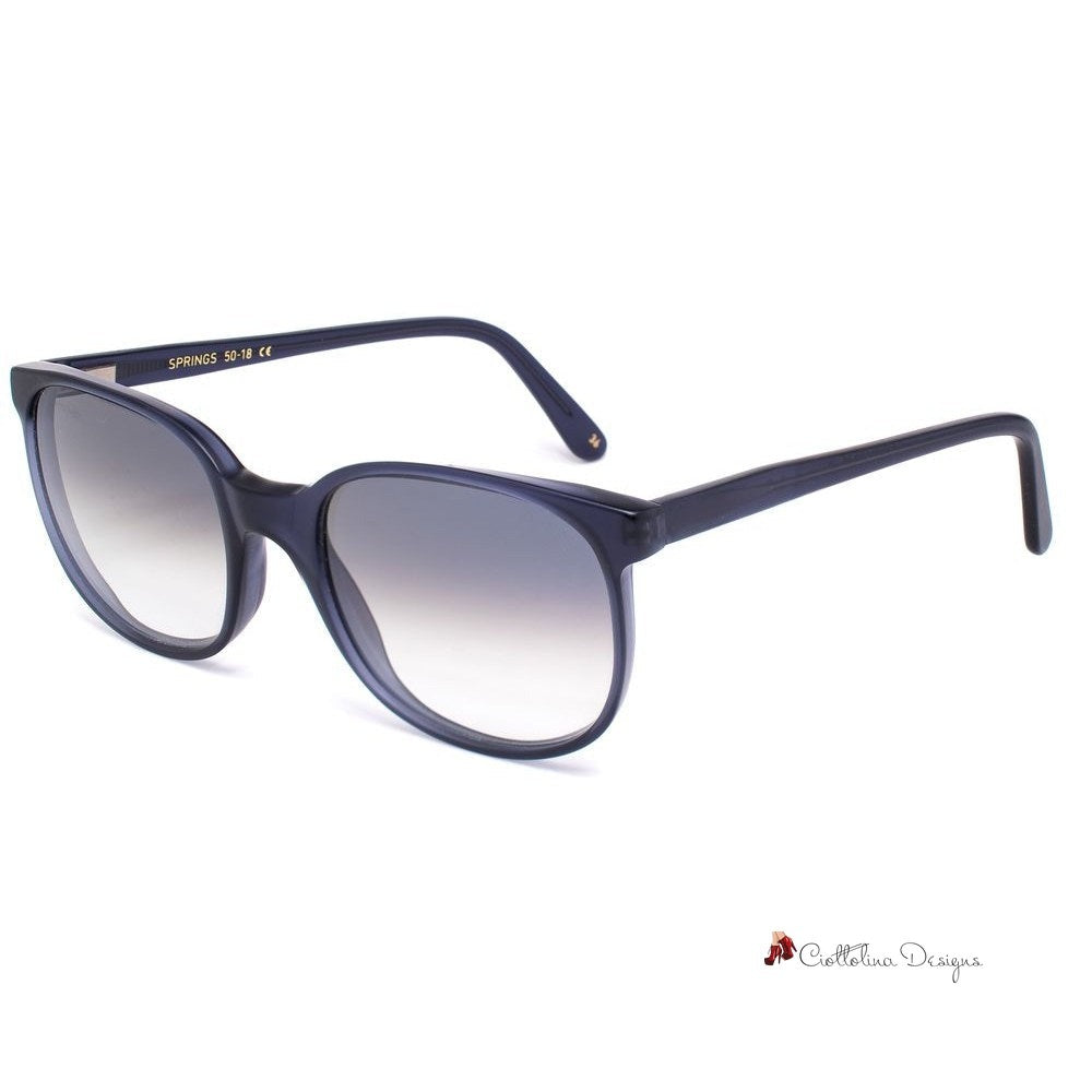 Blue Acetate Sunglasses