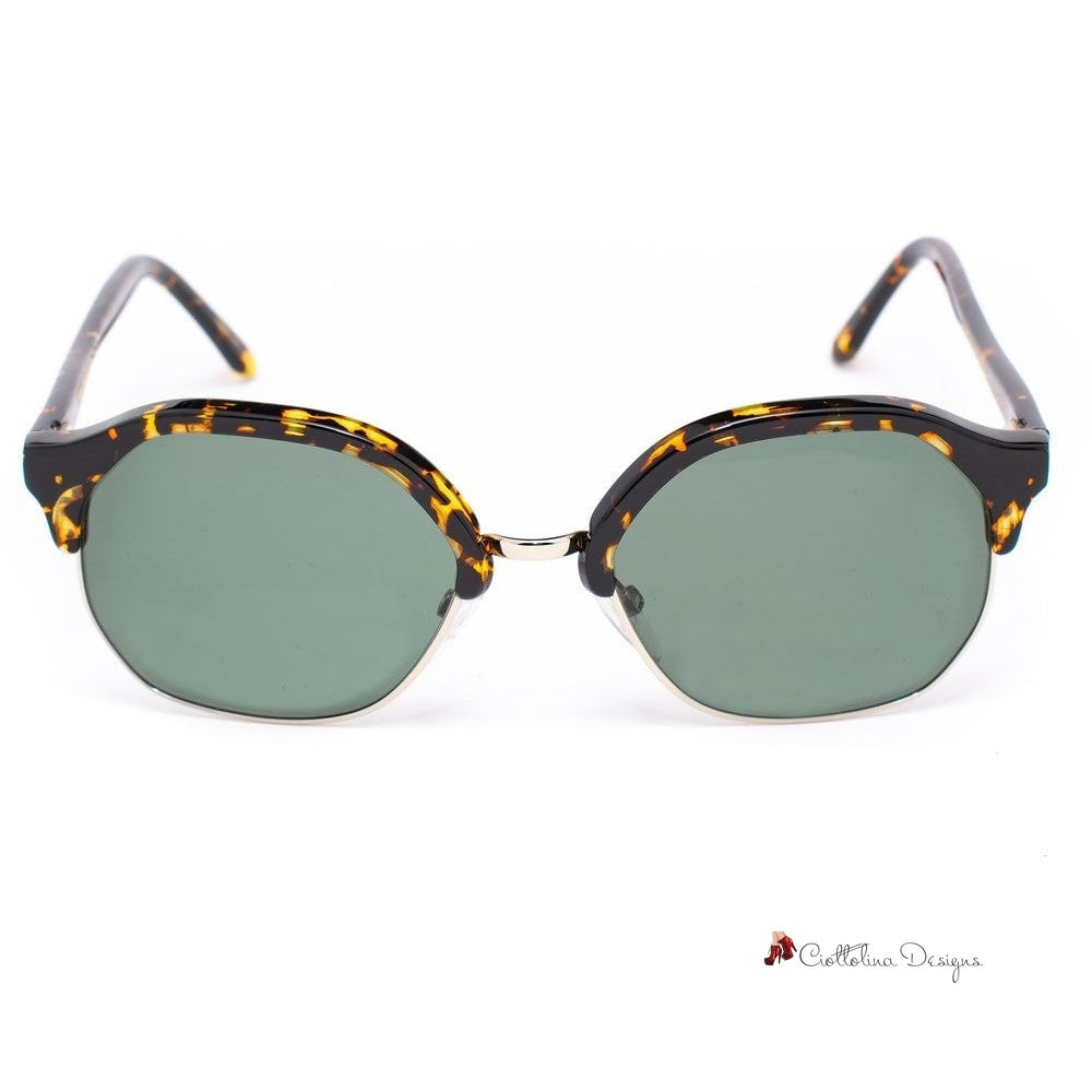 Bicolor Acetate Sunglasses