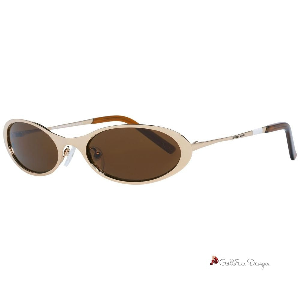 Gold Metal Sunglasses