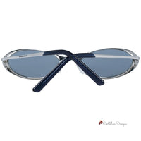 Silver Metal Sunglasses