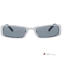 Silver Metal Sunglasses