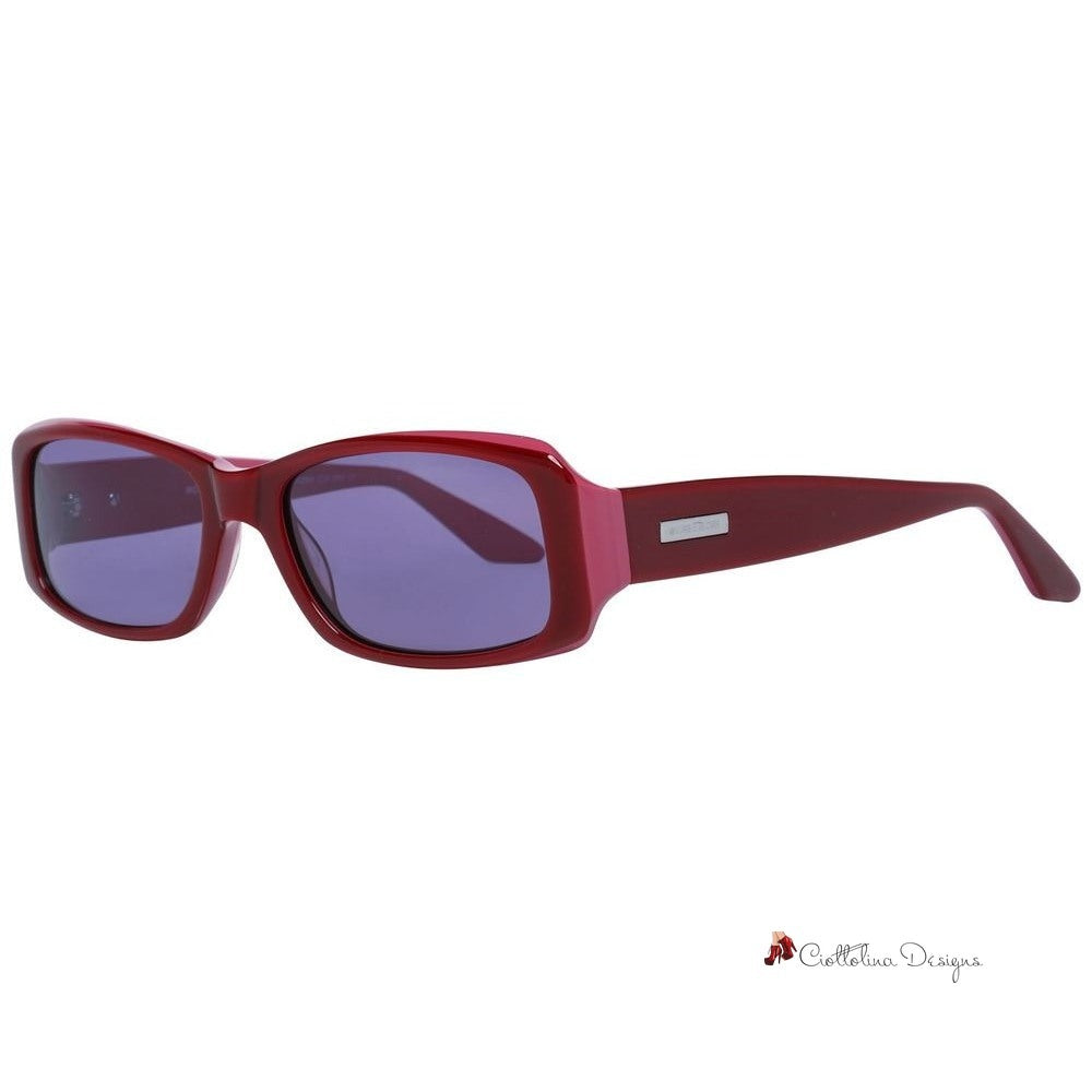 Red Plastic Sunglasses