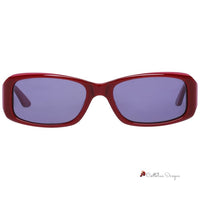 Red Plastic Sunglasses