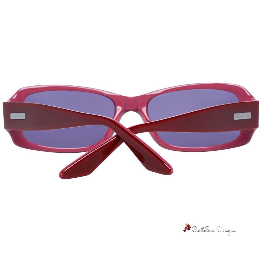 Red Plastic Sunglasses