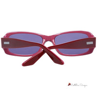 Red Plastic Sunglasses