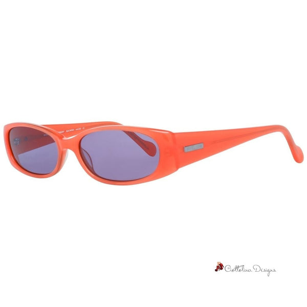 Orange Plastic Sunglasses