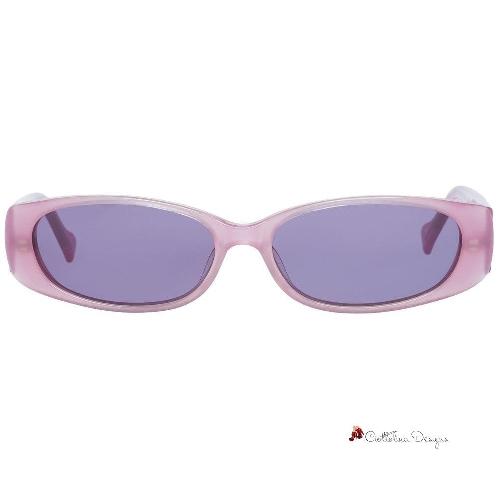 Purple Plastic Sunglasses