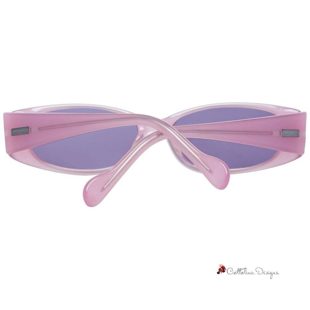 Purple Plastic Sunglasses