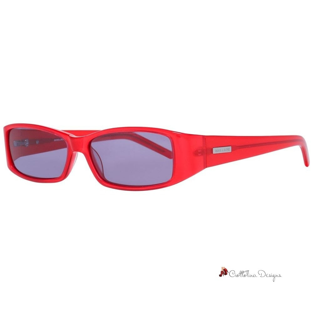 Red Plastic Sunglasses