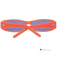 Orange Plastic Sunglasses