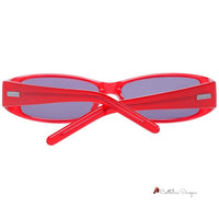 Red Plastic Sunglasses