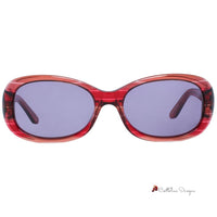 Red Plastic Sunglasses