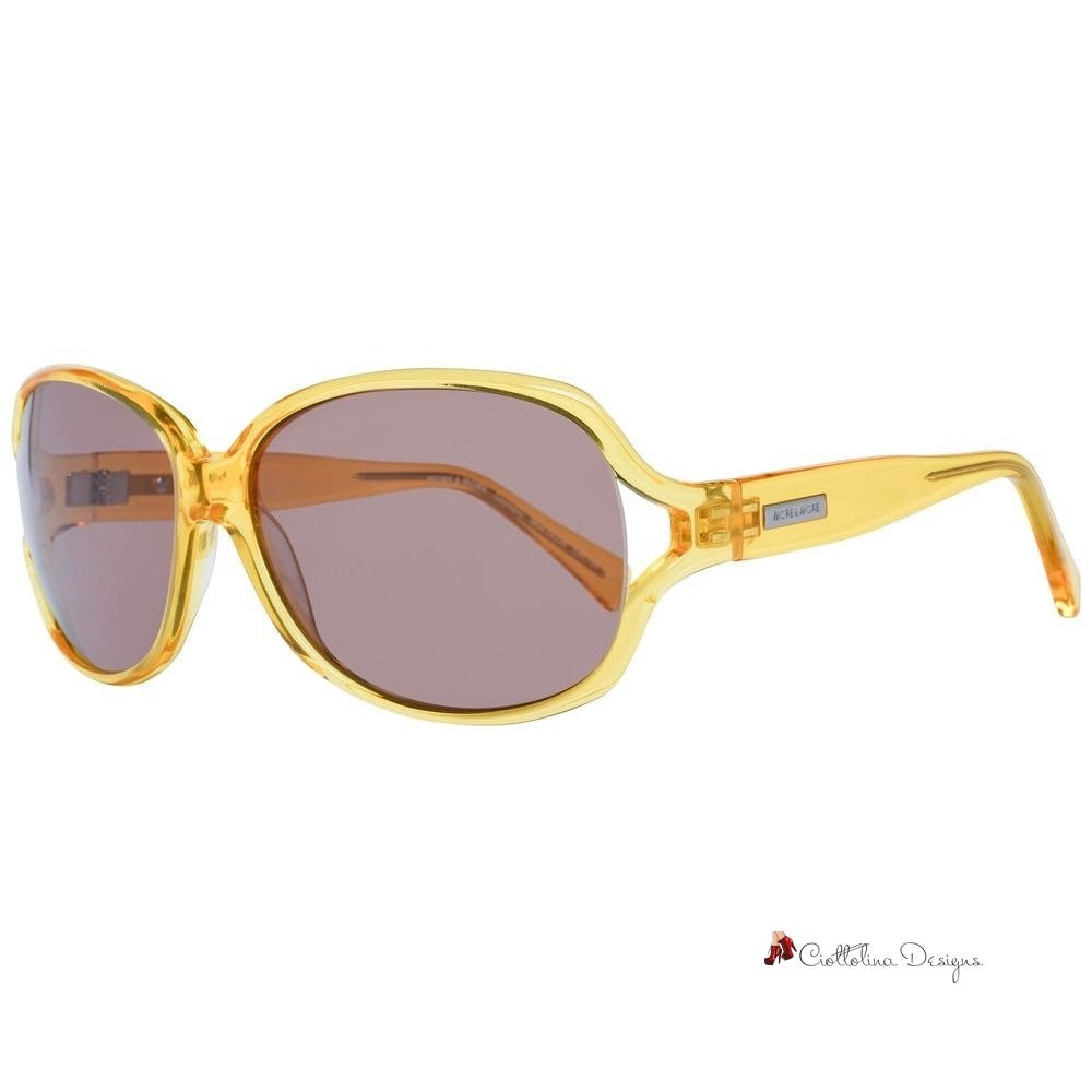 Yellow Plastic Sunglasses