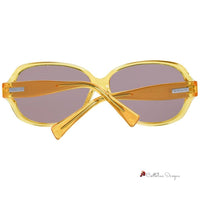 Yellow Plastic Sunglasses