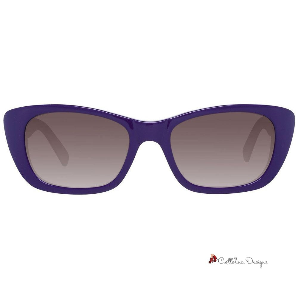 Purple Plastic Sunglasses