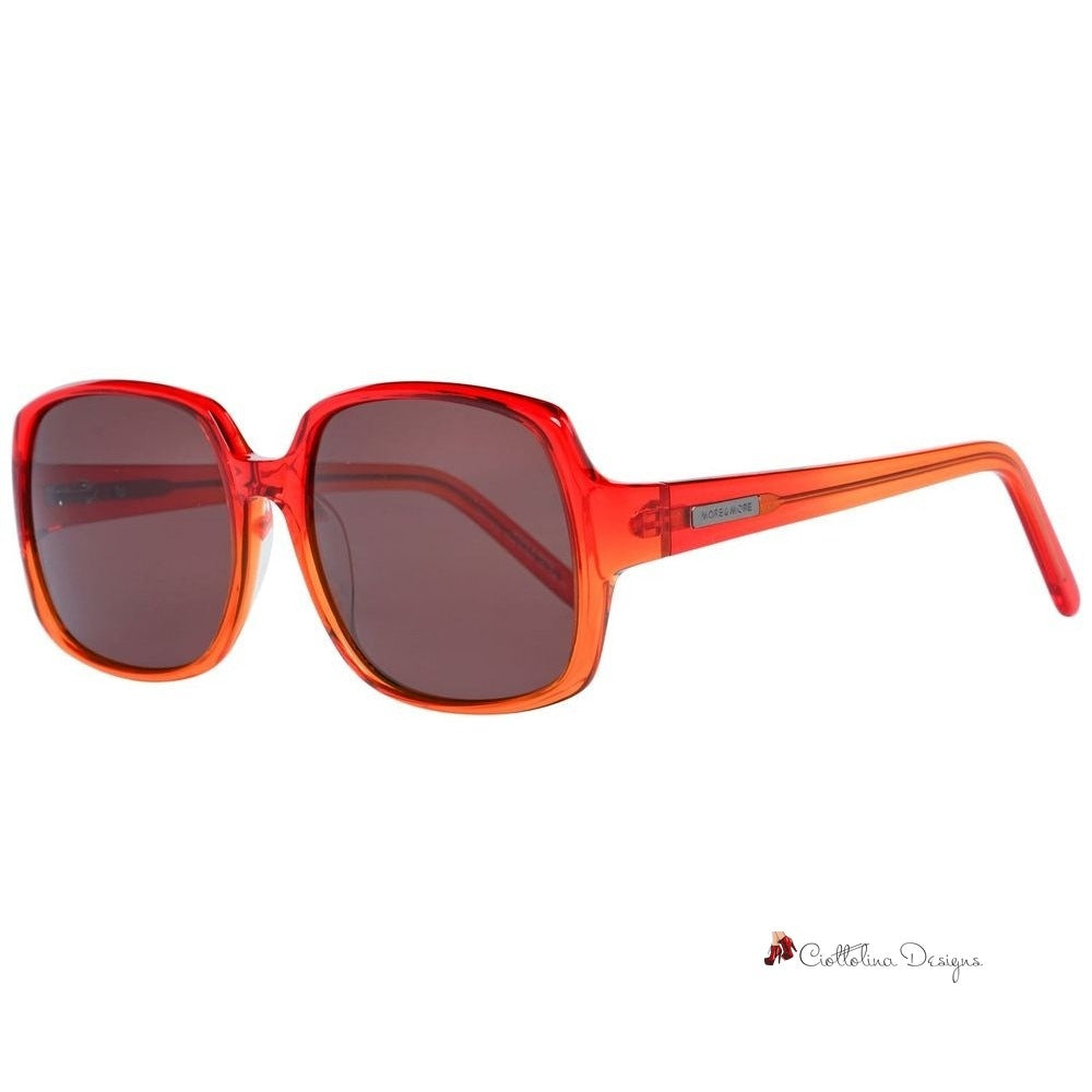 Red Plastic Sunglasses