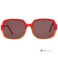 Red Plastic Sunglasses