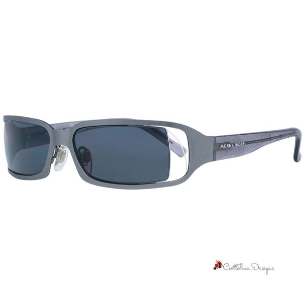 Gray Metal And Plastic Sunglasses