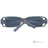 Gray Metal And Plastic Sunglasses