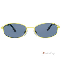 Yellow Metal Sunglasses