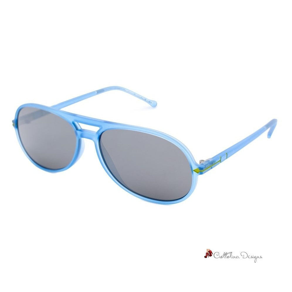 Blue Acetate Sunglasses