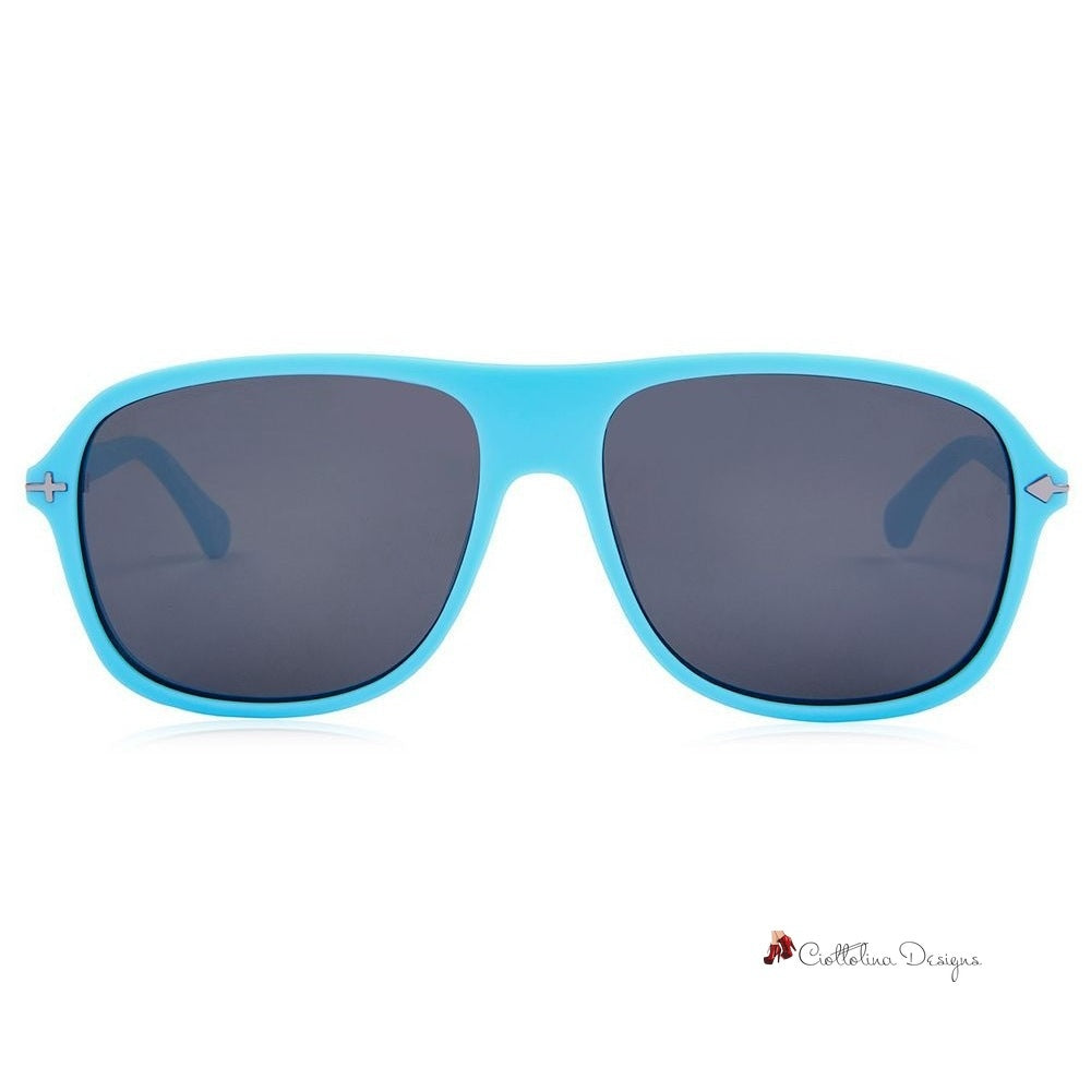 Blue Acetate Sunglasses