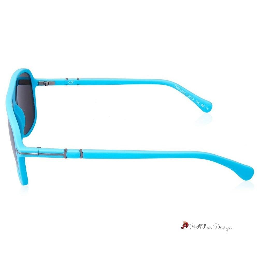 Blue Acetate Sunglasses