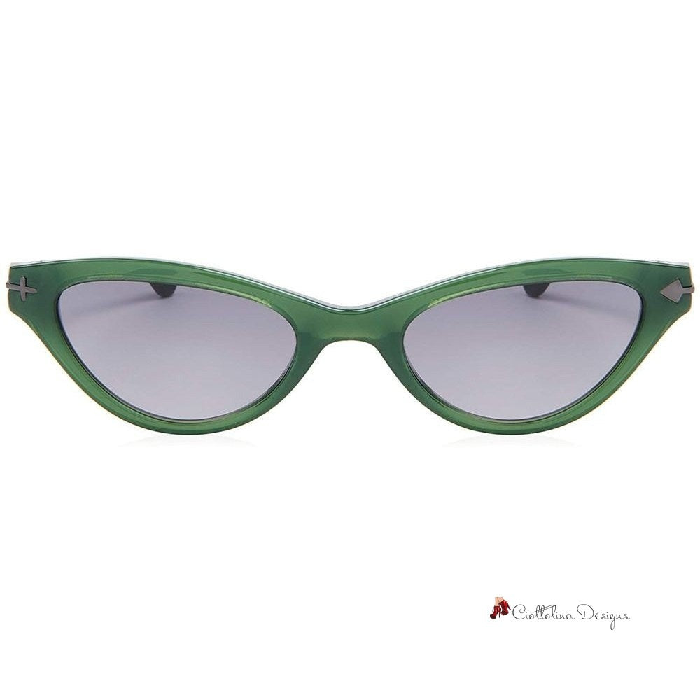 Green Acetate Sunglasses