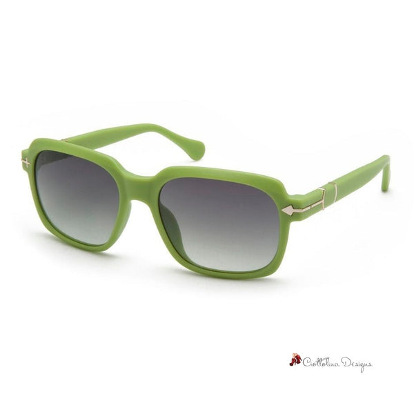 Green Acetate Sunglasses