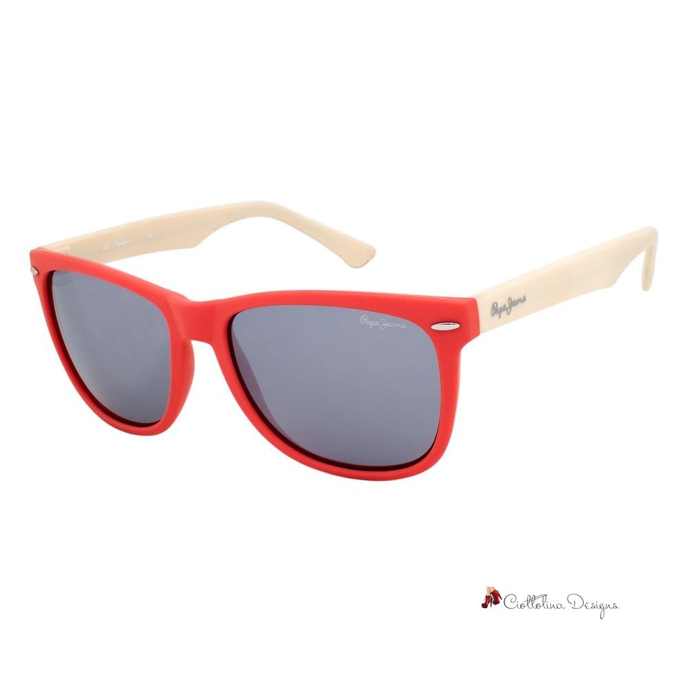 Orange Acetate Sunglasses