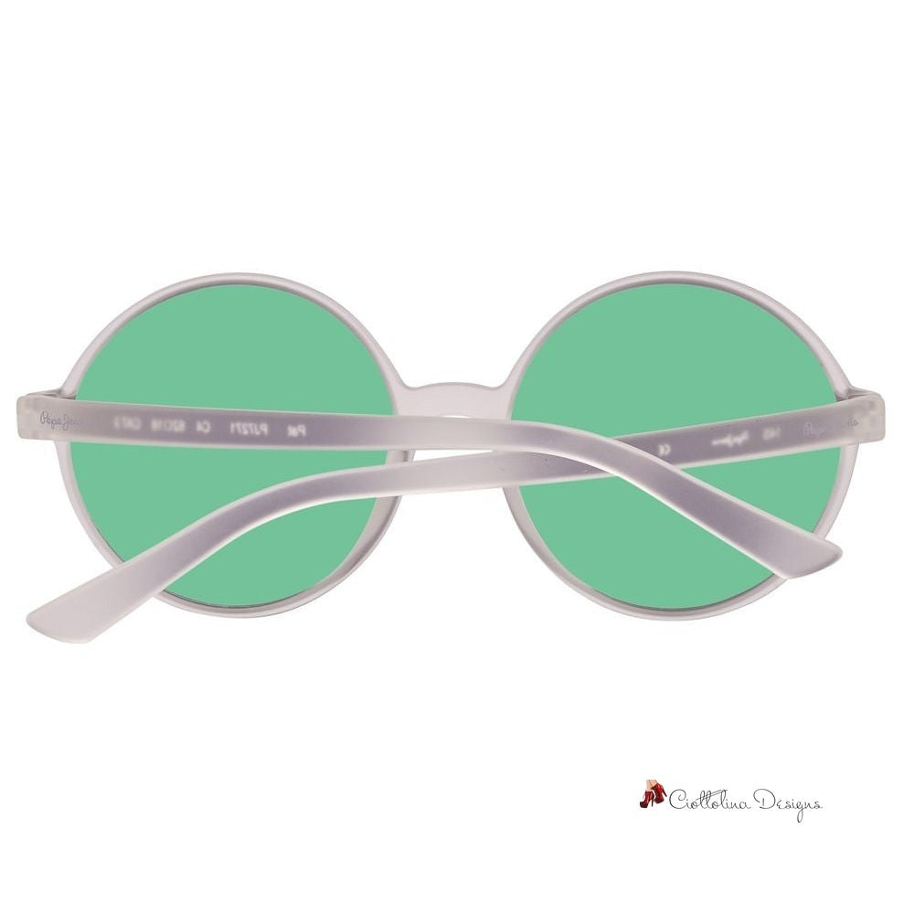 Transparent Plastic Sunglasses